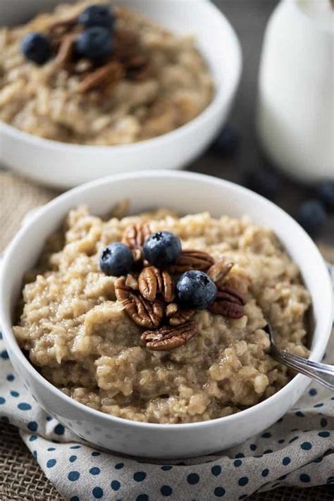 Perfectly Cooked Maple Brown Sugar Oatmeal Adventures Of Mel