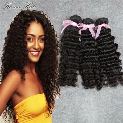 Virgin Indian Deep Curly Hair 3pcs Human Hair Weave 7a Raw Indian Virgin Hair Cheap Indian Curly