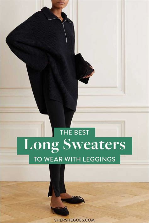 The 7 Best Sweaters To Wear With Leggings 2021