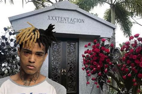 Xxxtentacions Mum Shares Picture Of The Murdered Rappers Tomb Daily