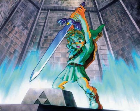 The Legend Of Zelda Ocarina Of Time 3d Wallpaper Video Games Blogger
