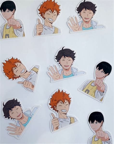 Haikyu Stickers Karasuno Stickers 3 Pack Anime Sticker Etsy