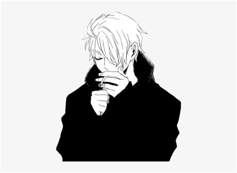 Post Anime Smoking Transparent Transparent Png 438x519 Free Download On Nicepng