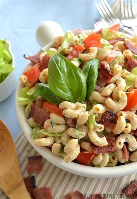 Blt Pasta Salad With Herb Ranch Dressing