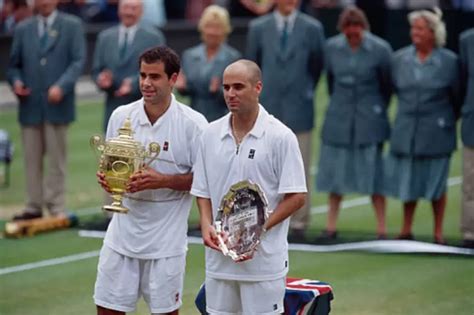 Wimbledon Flashback Pete Sampras Tops Andre Agassi In Last All