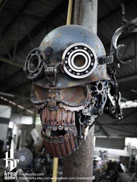 Steampunk Sculptures Made Out Of Scrap Metal 40 Pics