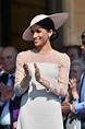 Meghan Duchess of Sussex at a Garden Party at Buckingham Palace in ...