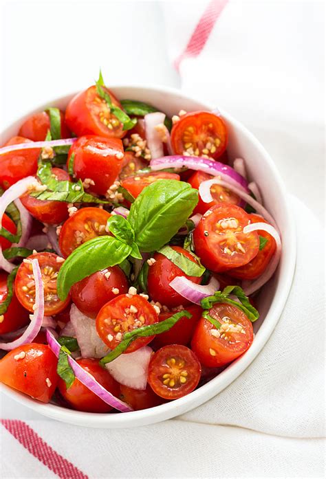 Tomato Basil Salad Carp Farmers Market