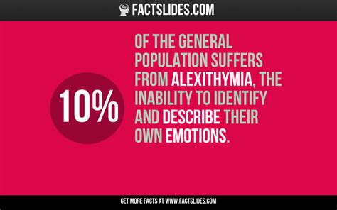 10 Of The General Population Suffers From Alexithymia The Inability