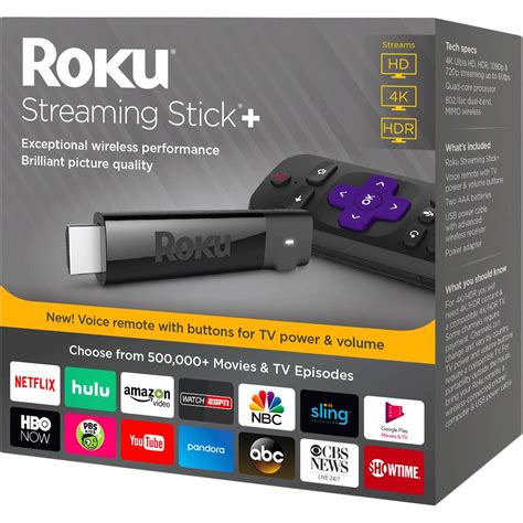 Como Descargar Star Plus En Roku - Roku Streaming Stick Plus | Streaming Media | Electronics | Shop The