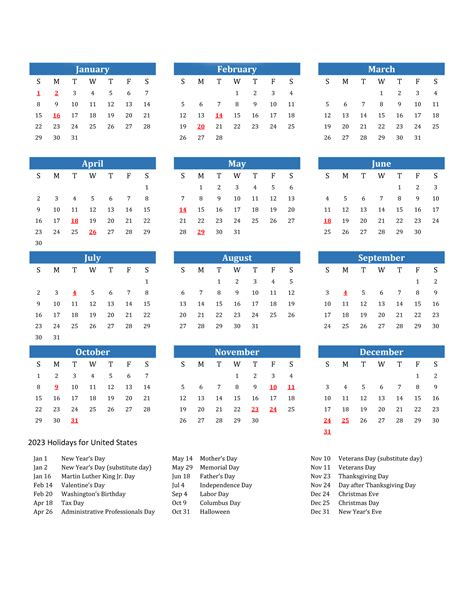 Calendrier 2023 Png Transparent Png All