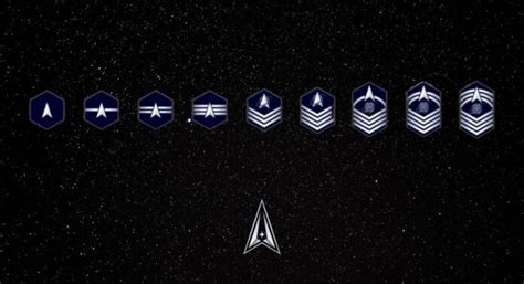 Official Space Force Enlisted Rank Insignia Advice For Veterans