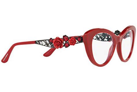 Eyeglasses Dolce And Gabbana Dg 3265b 3088 Red