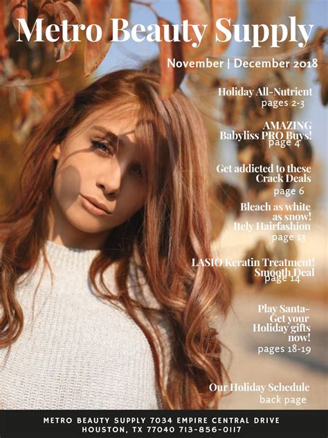 Metro Beauty Supply Digital Catalog November December