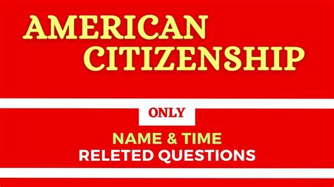 Us Citizenship Test 2023 I Uscis Official Questions I Naturalization