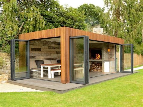 If you fail to get planning permission to build your log cabin for any reason, then you can appeal it. Image result for garden room ideas | Patio landscape ...