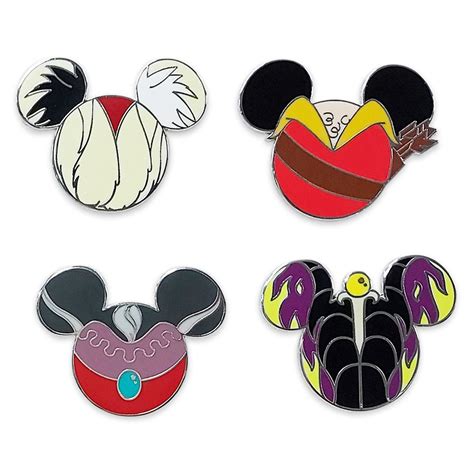 Mickey Mouse Icon Disney Villains Mystery Pin Blind Pack Pc Limited Release Now Out Dis