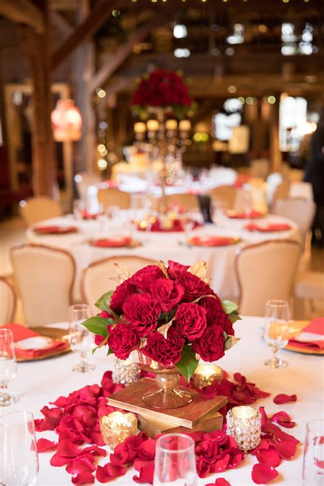 Quinceanera Red And Gold Centerpiece Ideas My Secret Life Rose Weasley