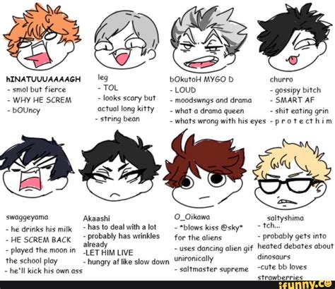 Whoever stops adjusting won't be able to continue 50. Haikyuu Memes