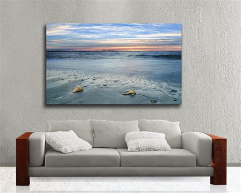 Topsail North Carolina Sunrise At The Beach Canvas Gallery Wrap