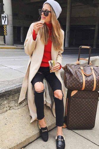30 fall travel outfit ideas from girls who are always on the go fall travel outfit business