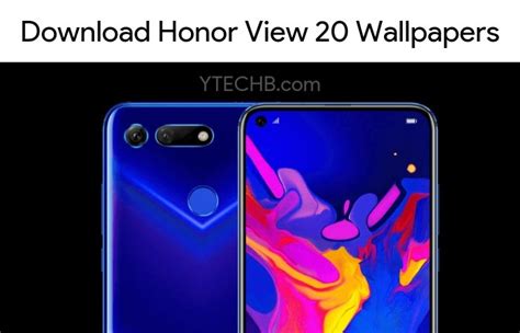 Download Honor View 20 Stock Wallpapers Qhd Honor V20