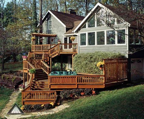 Multi Level Decks Deck Atlanta Decking Home Plans And Blueprints 18117