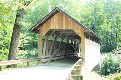 Picturesque Covered Bridges Of Vermont In The Olive Groves