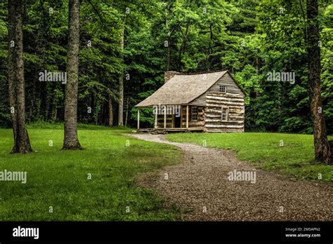 One Of The Most Popular Pioneer Cabins In The Cades Cove Section Of The