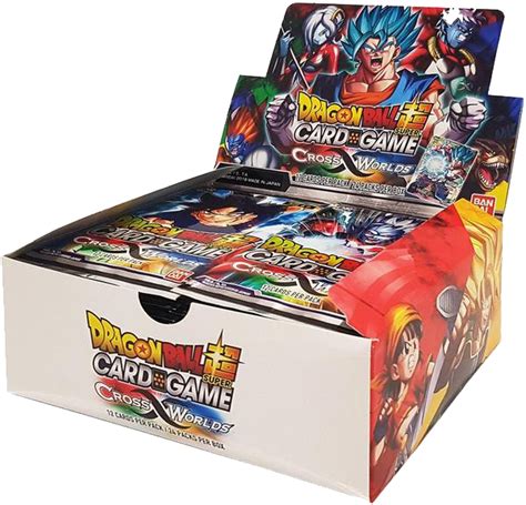Dragon Ball Super Card Game Dbs B03 Cross Worlds Booster Box Game