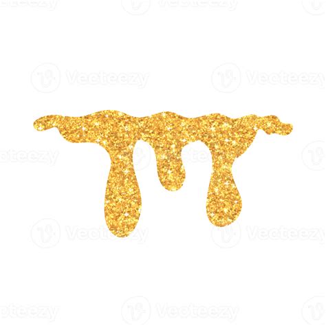 Free Yellow Glitter Dripping 13528677 Png With Transparent Background