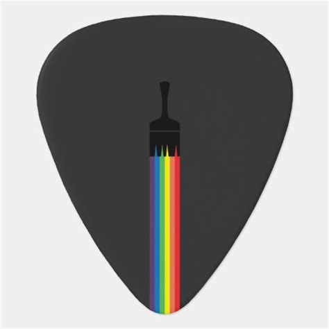 Rainbow Guitar Pick Zazzle