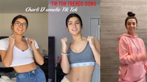 Charli Damelio Tik Tok Compilation Of May 2020 Tik Tok Song Trends