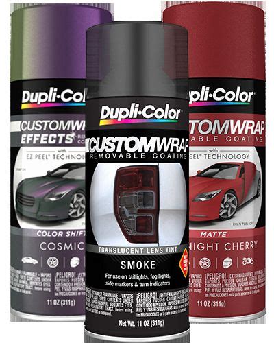 Dupli Color Spray Paint Color Chart