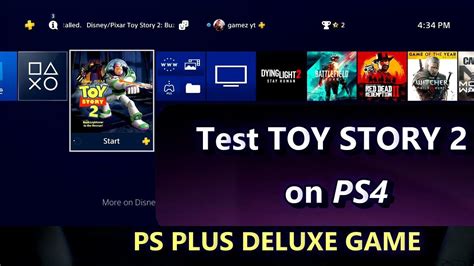 Toy Story 2 On Ps4 Gameplay Ps Plus Premium Youtube