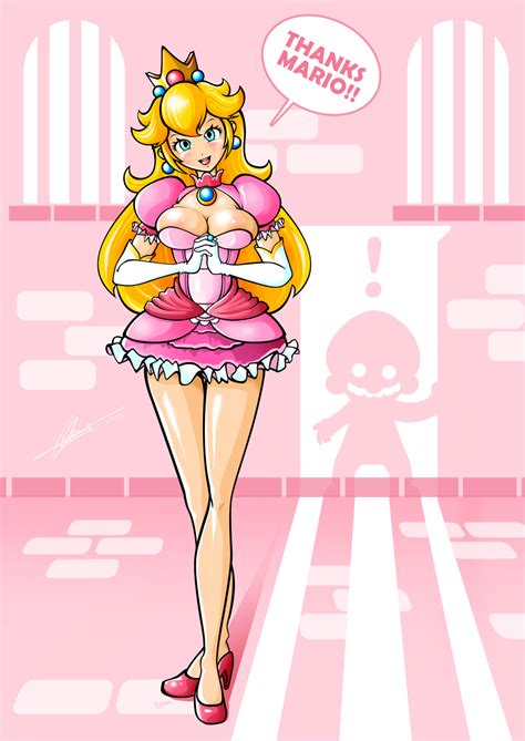 Mario Rescue Peach By Witchking Hentai Foundry