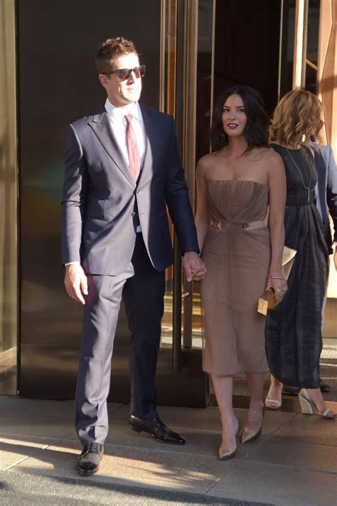 Olivia Munn And Aaron Rodgers At Deliver Us From Evil Premierelainey