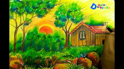 How to draw a scenery developed by sumberurip is listed under category art & design 3.2/5 average rating on google how to draw a scenery permissiom from apk file: how to draw a scenery of jungle and sunrise - YouTube