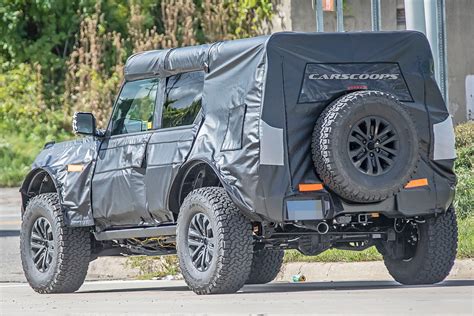 2021 Ford Bronco Warthog Prototype Spotted With Sasquatch Pack Tires