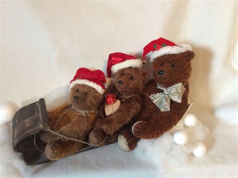 Les ours de L'Autize | Christmas blessings, Christmas time, Teddy bear