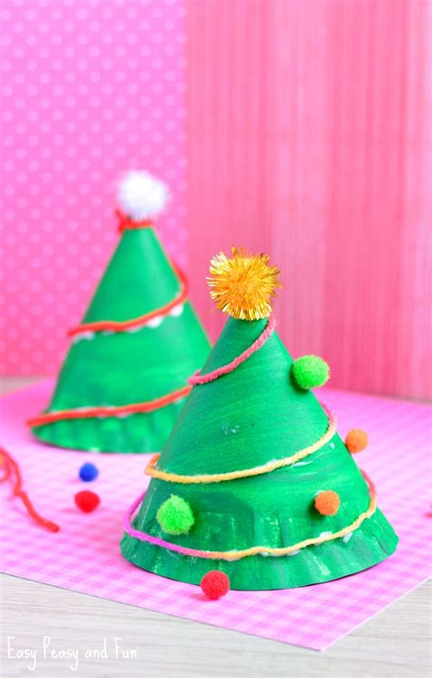 Paper Plate Christmas Tree Craft Ôn Thi Hsg