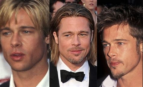 Brad Pitt Son évolution Looks