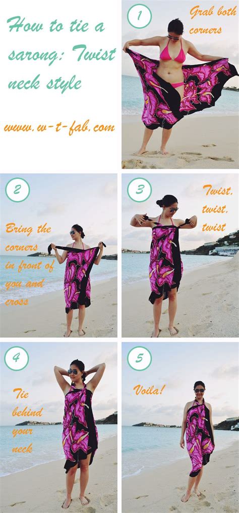 How To Tie A Sarong Pareo Sarong Sarong Dress Beach Sarong Scarf