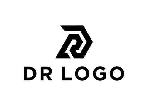 Premium Vector Dr Logo Design Vector Illustration