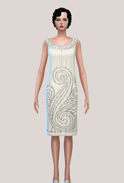 Sims 4 Flapper Dress