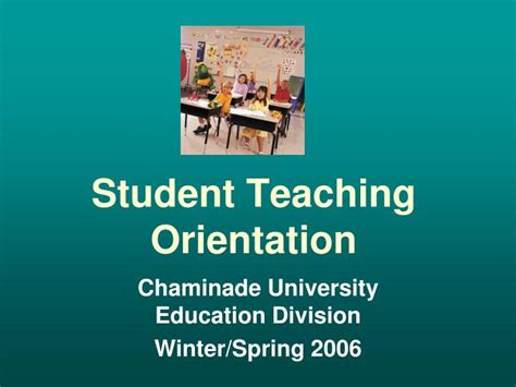 Ppt Student Teaching Orientation Powerpoint Presentation Free