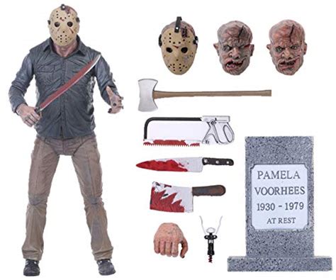 BODAN Jason Action Figure NECA Jason Voorhees Friday The Th Ultimate Part Statue Model Doll