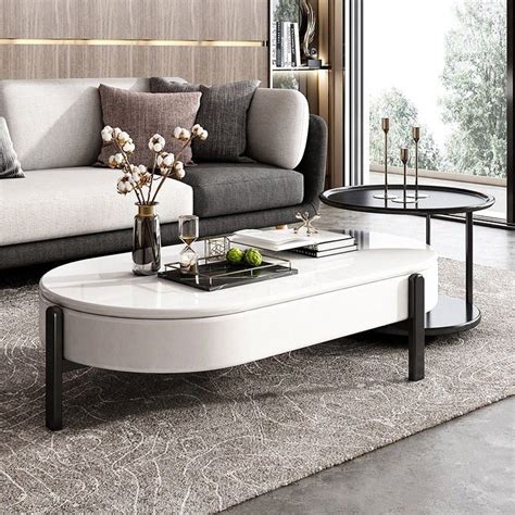 Get it as soon as wed, aug 4. Storage Coffee Table And Side Table Set Modern Coffee ...