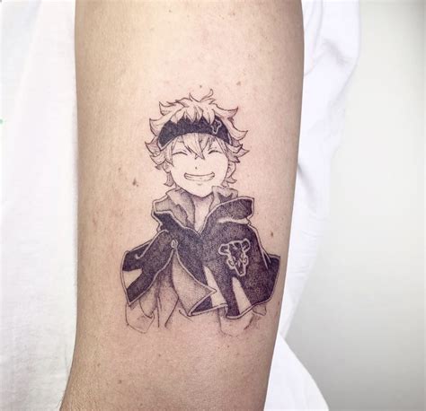 Anime Black Clover Tattoo