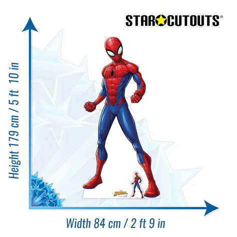 Spider Man Spiderverse Marvel Spider Man Lifesize Mini Cardboard